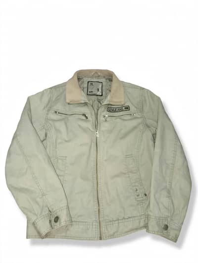 SEMJEANS 1996 Vintage Jacket - Size M - Beige - Like New Export