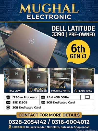 Dell Latitude i3 6 Gen