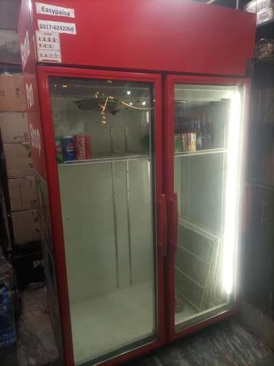 Coke Refrigerator 2 Door.