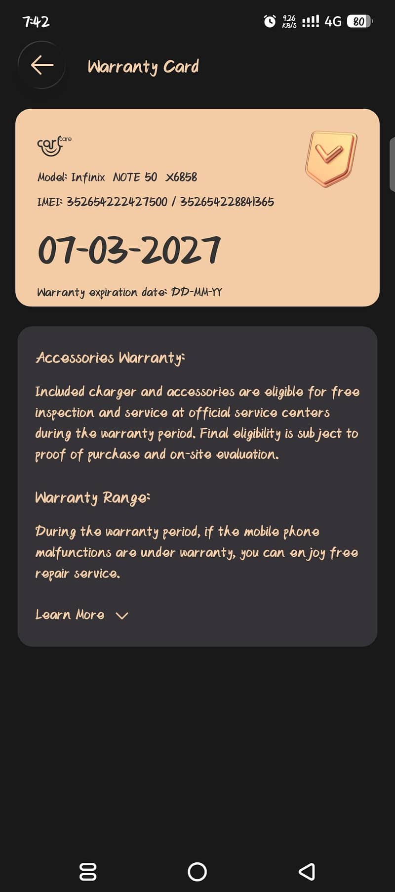Infinix Note 50 2