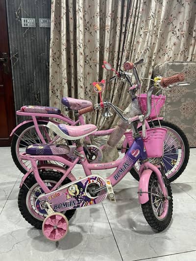 Boman 2 girl bicycles