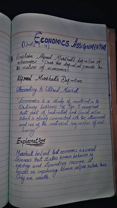assignment work