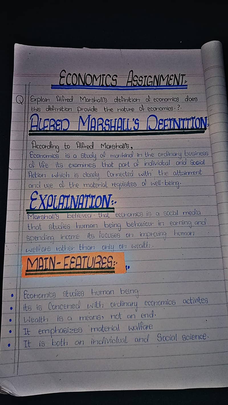 assignment work 1