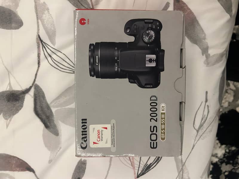 Canon EOS 2000D DSLR Camera 0