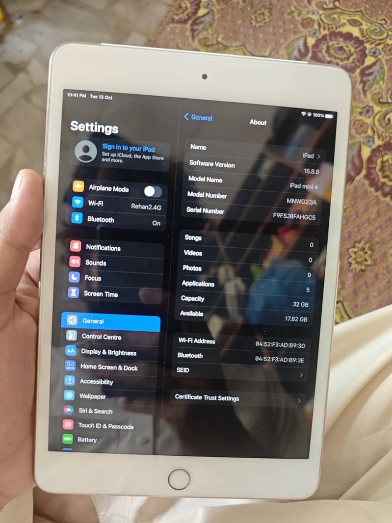 iPad mini 4 32gb 4