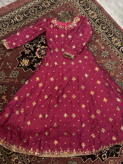 Embroided maxy