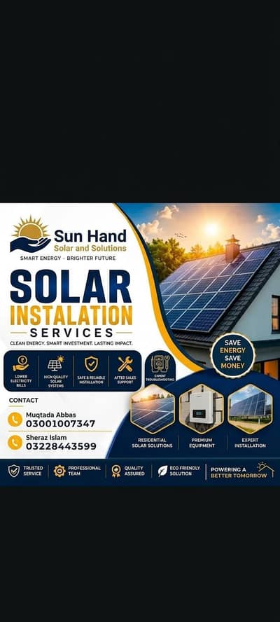 Solar system Installation Services | Home & Commercial Solar Systems