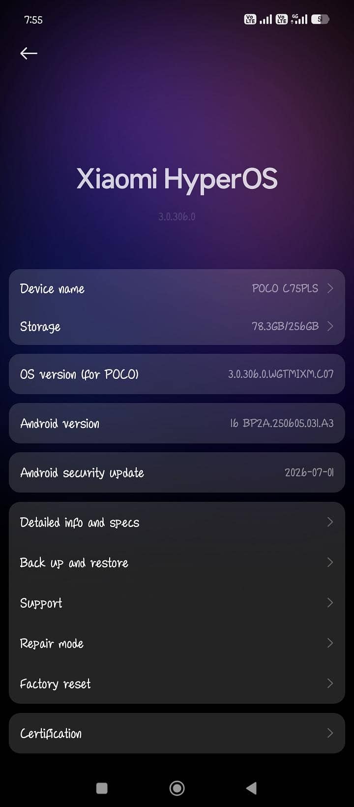 Xiaomi POCO C75 1