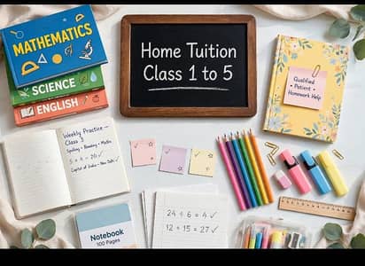 Female Tutor - Class 1 to 5 - Chakwal
