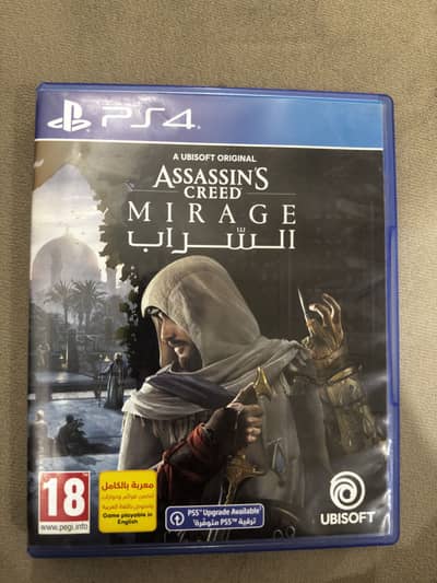 Assassin creed mirage ps4 game, ps4