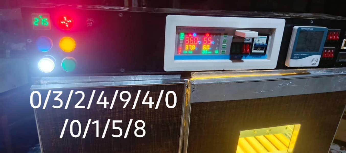 600 Eggs Fully Automatic Incubator Machine - 97% Hatching Result 4