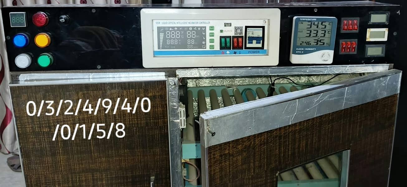600 Eggs Fully Automatic Incubator Machine - 97% Hatching Result 9