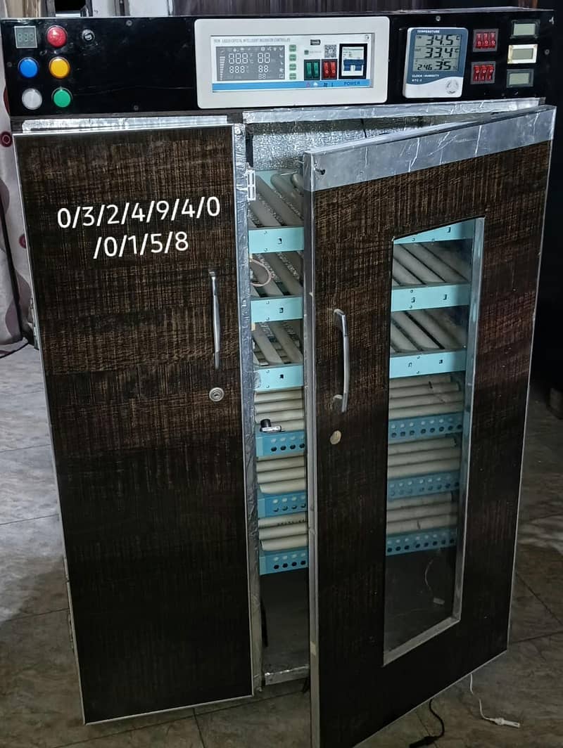 600 Eggs Fully Automatic Incubator Machine - 97% Hatching Result 13
