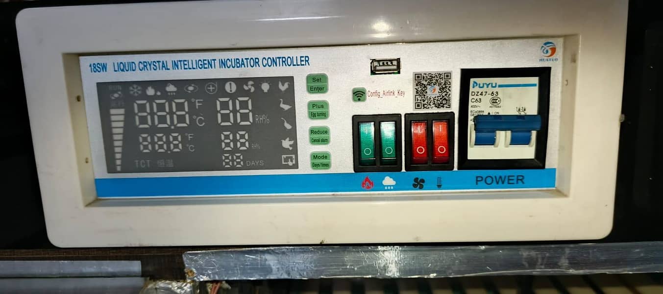 600 Eggs Fully Automatic Incubator Machine - 97% Hatching Result 14