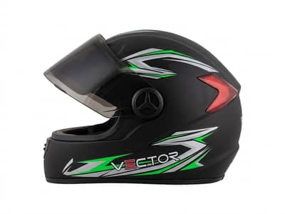Vector GR Series Full Face Helmet for 70cc Bikes | Brand New