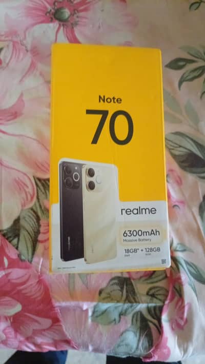 Realme NOTE 70, 6+12 RAM 128 ROM