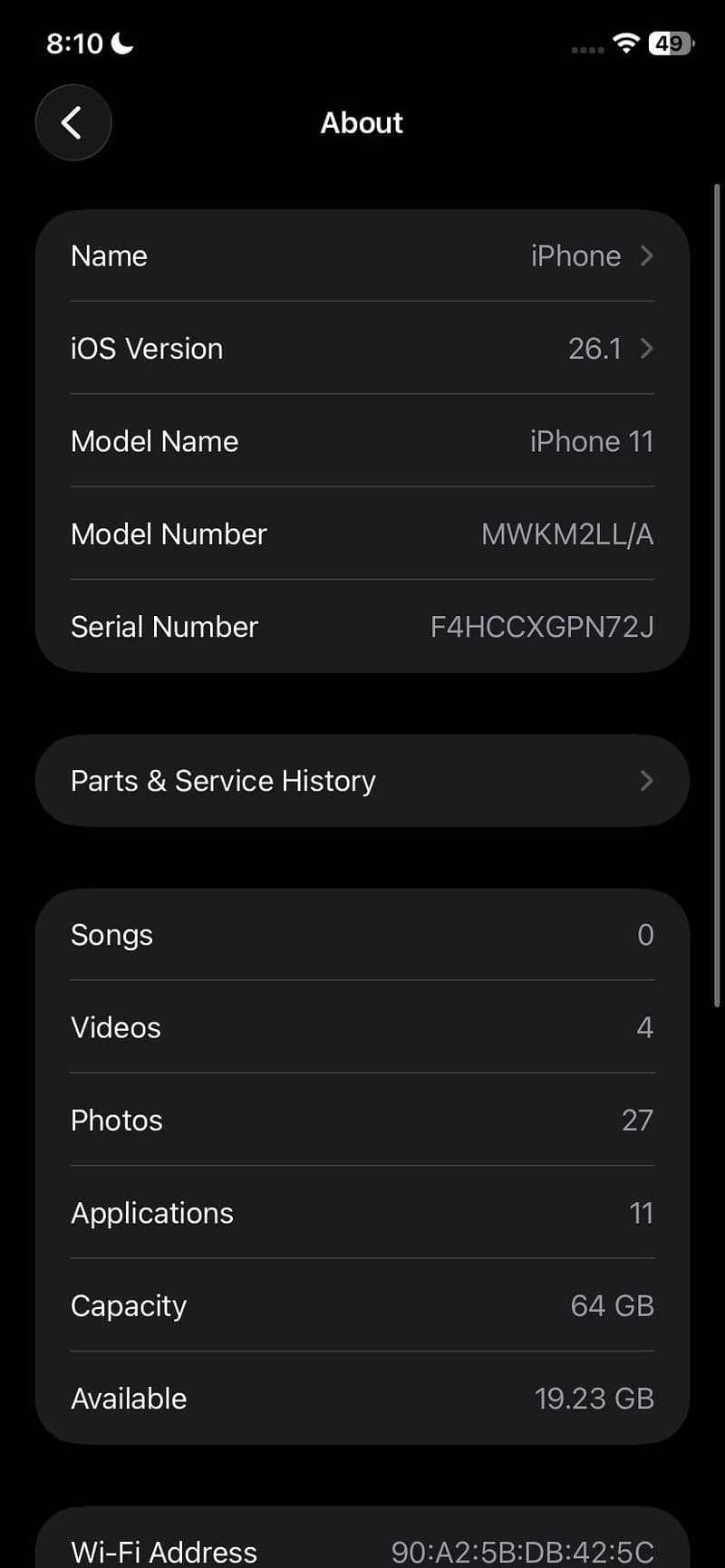 Apple iPhone 11 mdm 3