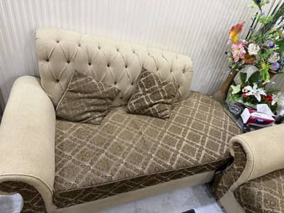 7 seater sofa with tables