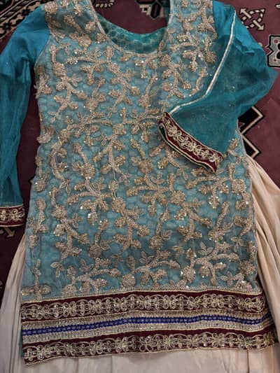 Lehenga and shirt
