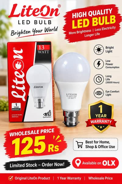 LED 13W 18W 25W bulbs