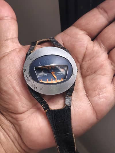 RARE Vintage 1970s Omax Spaceman Automatic Watch - Swiss Made