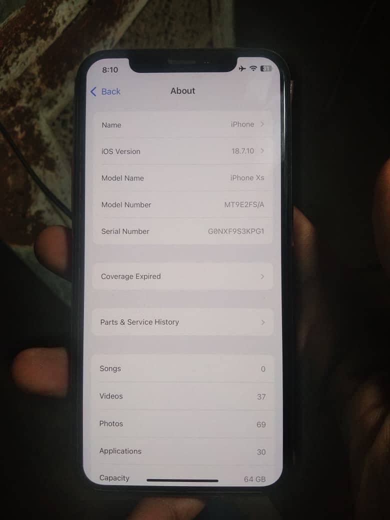 Apple iPhone XS 4
