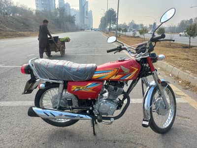 Honda CG 125 , 2026 Model , Double Saman 10/10 Condition