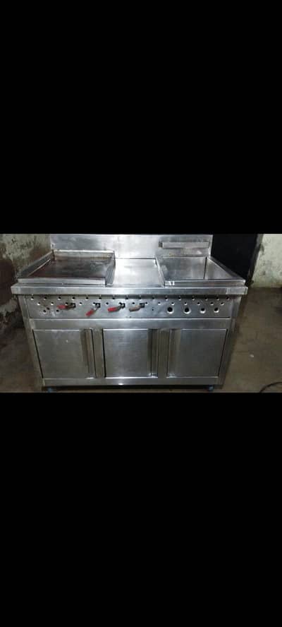Fryer and Hot plates