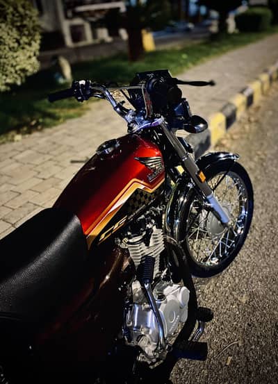Honda Cg 125 2024 Se Gold edition