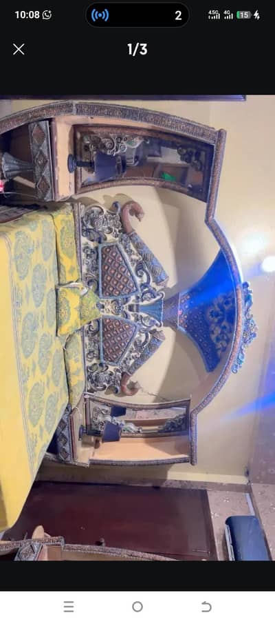 Fiber bed set argent sale