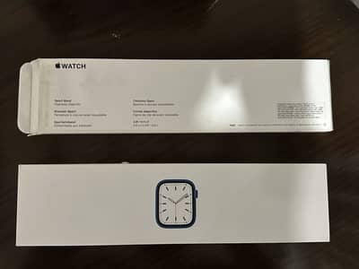 Apple Watch Series 7 Titanium Blue