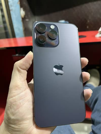 I phone 14pro max 128gb pta approved dual physical sim