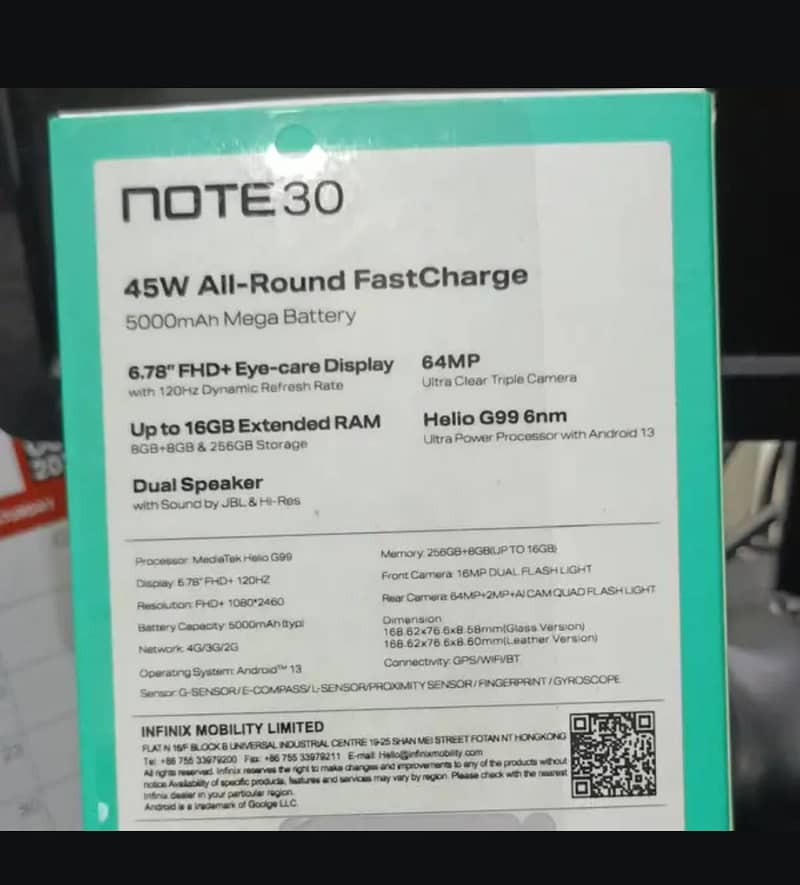 Infinix Note 30 1
