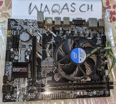Intel i5 12400F with Ease H610 Motherboard 12th Generation Package