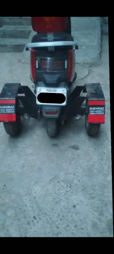 Scooty supporting tyres