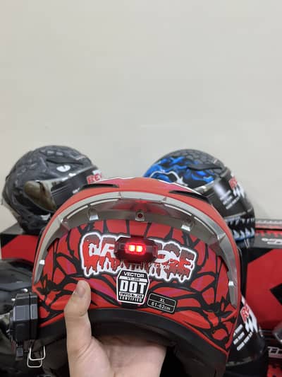 Riding Gloves + Balaclava Mask + helmet light | Brand New | Lahore