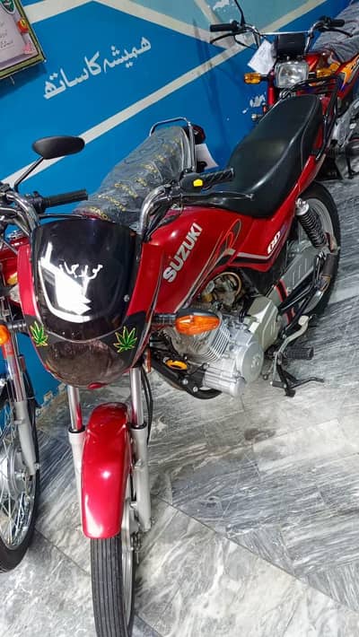 Suzuki GD 110S 2021 | Red | Peshawar Registered