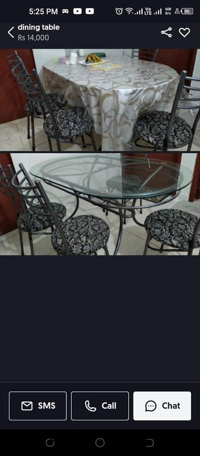 dining table
