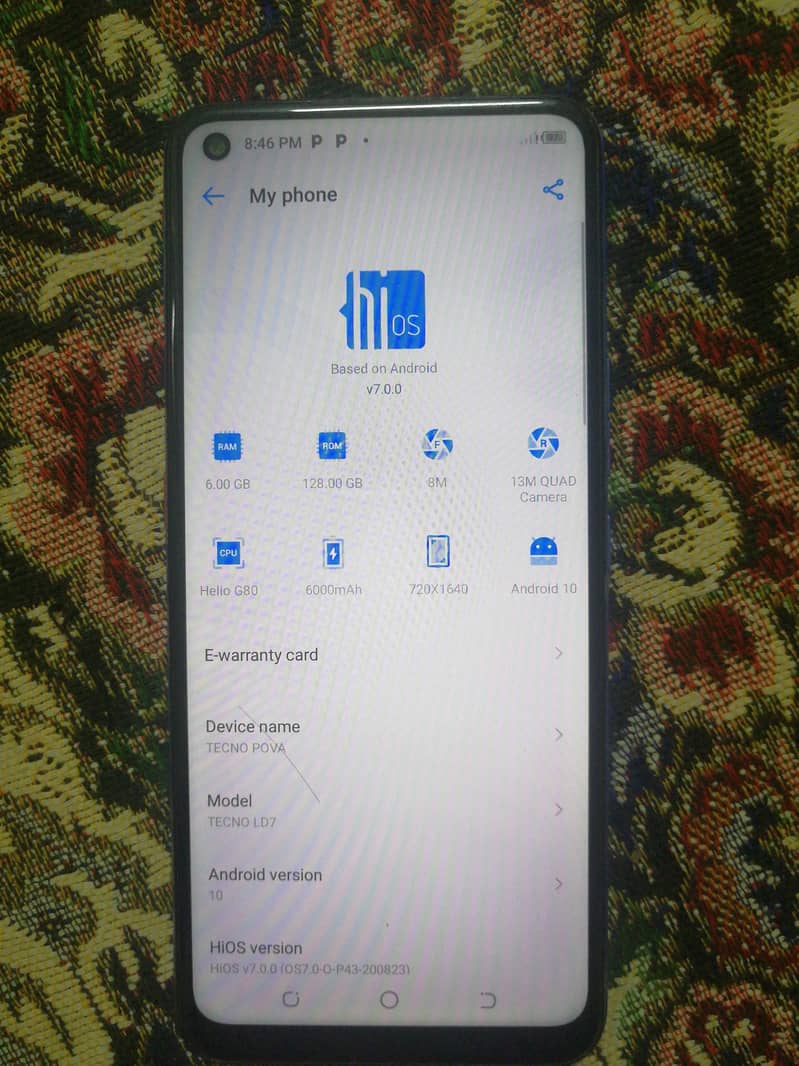 Tecno Pova 0