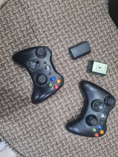 2 xbox 360 wireless controller's