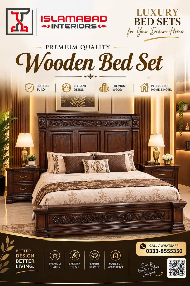 luxury bed set 1