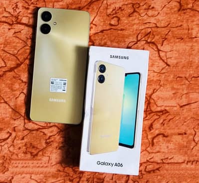 Samsung Mobile A06 With Box Best Condition