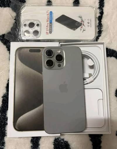 Apple iPhone 15 Pro Max PTA Approved What's Number/ 03263216528