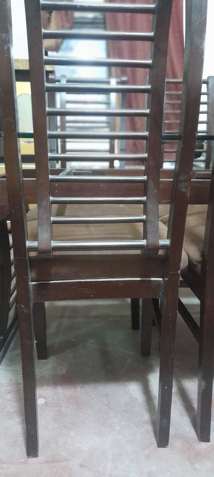 Dining table with chairs 6