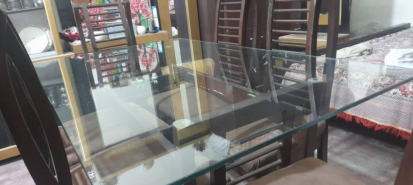 Dining table with chairs 12