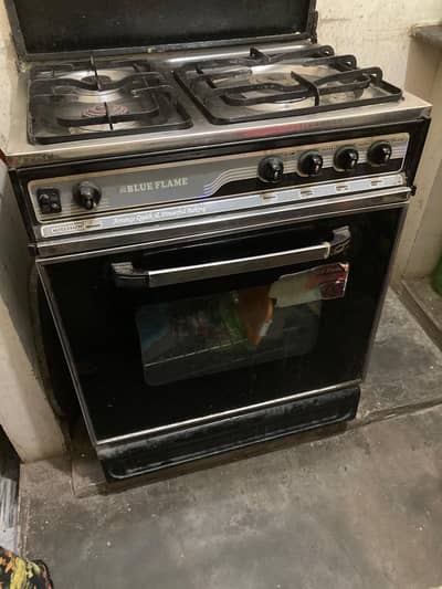 3 burner gas stove and oven for sale