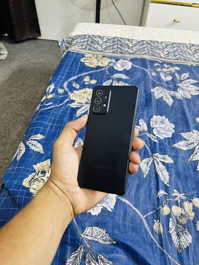 Samsung Mobile A52 8/128 with original charger pta official approved