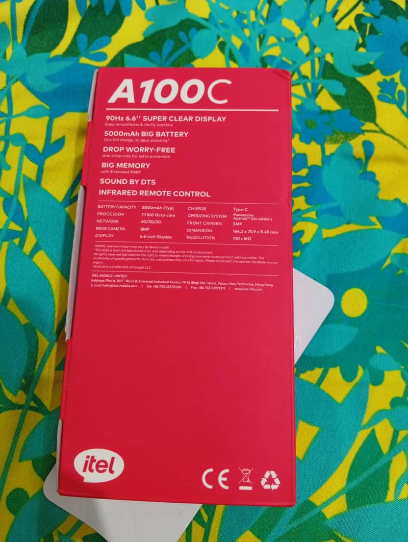 Itel a100c 3