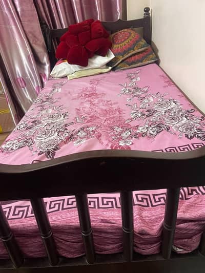 sheesham wood bed