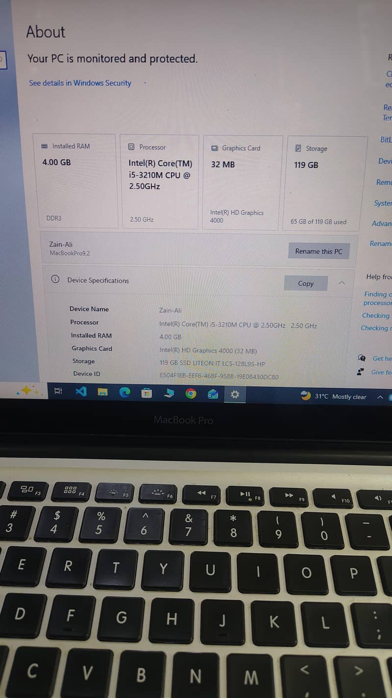 Apple MacBook Pro 2012 4